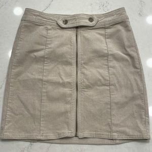 Corduroy skirt